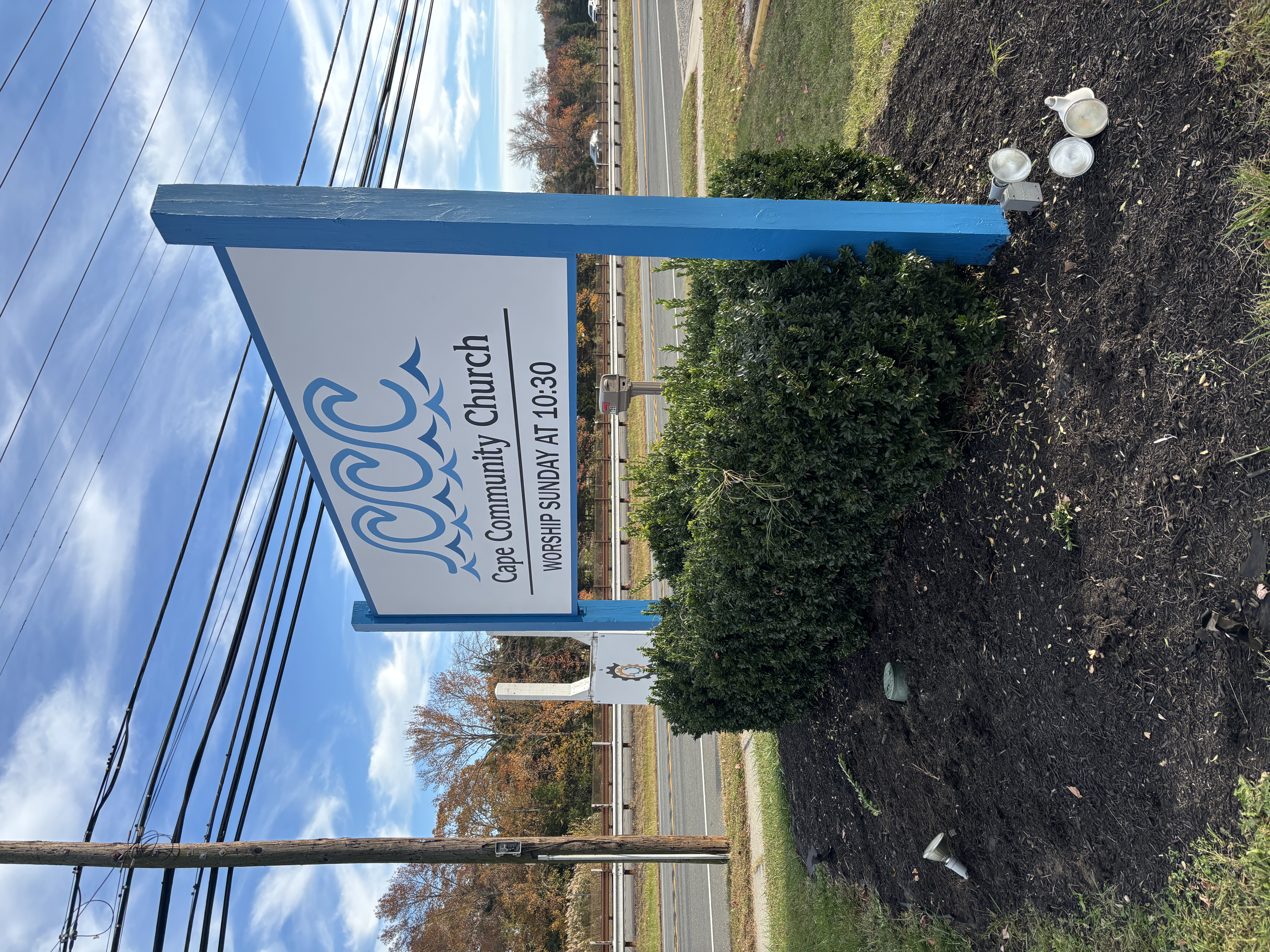 Cape Community monument sign